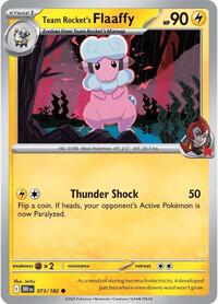073 DRI Team Rockets Flaaffy