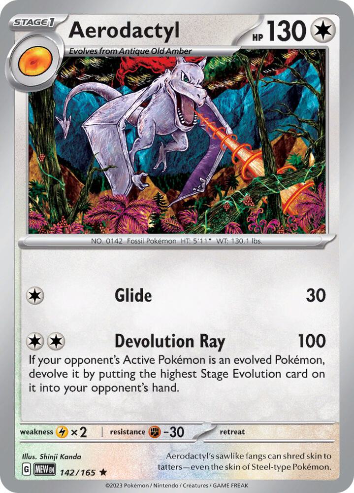 142 MEW Aerodactyl