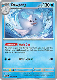019 ME03 Dewgong
