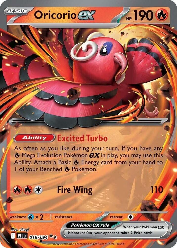 018 ME02 Oricorio ex