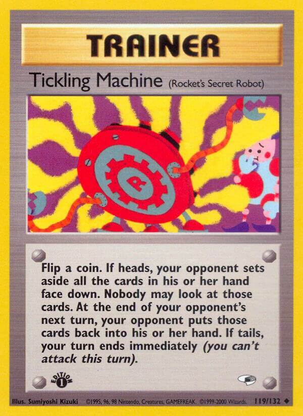 119 Tickling Machine