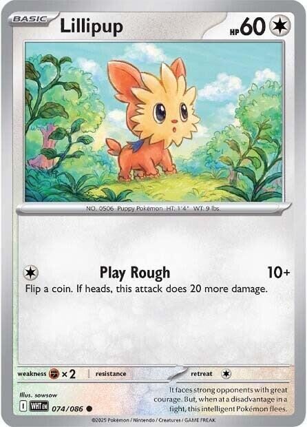 074 WHT Lillipup