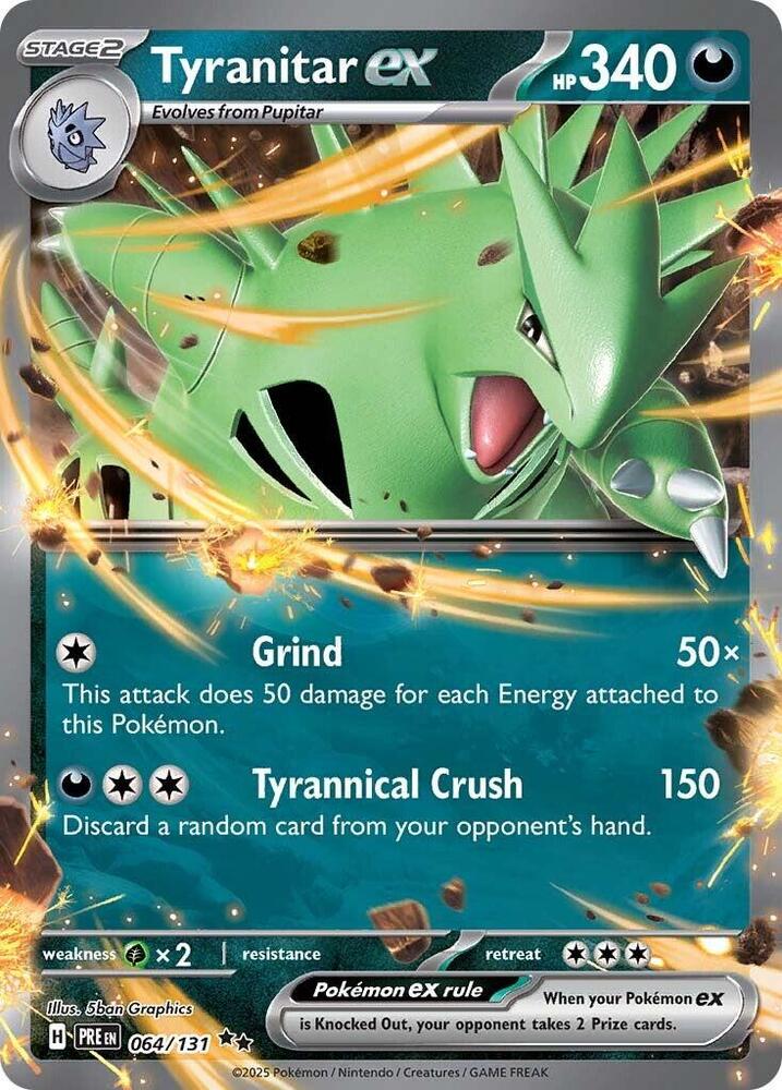 064 Tyranitar ex