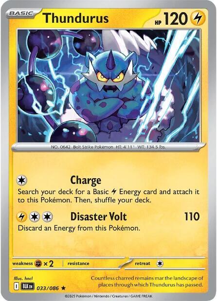 033 BLK Thundurus