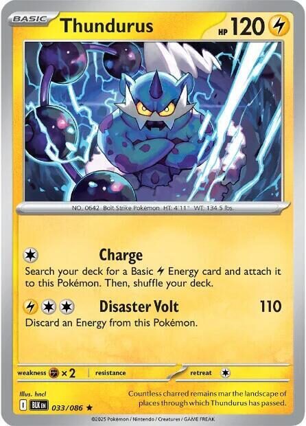 033 BLK Thundurus