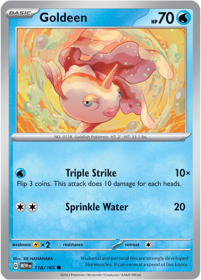 118 MEW Goldeen
