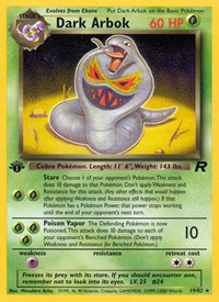 019 Dark Arbok