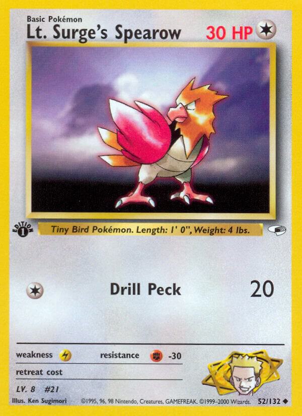 052 Lt. Surges Spearow
