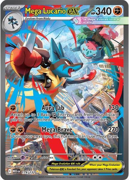 179 ME01 Mega Lucario ex
