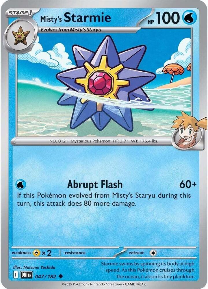 047 DRI Mistys Starmie