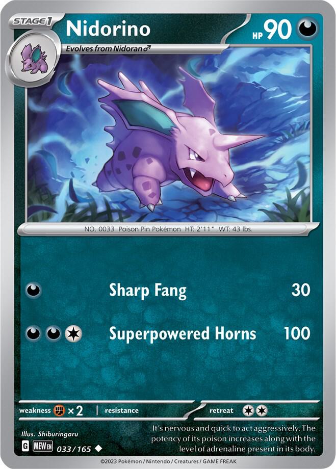 033 MEW Nidorino