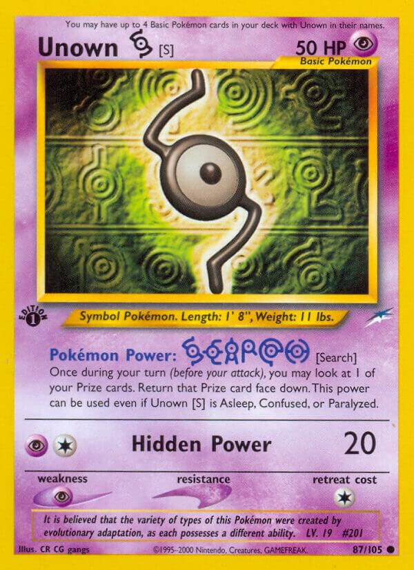 087 Unown [S]