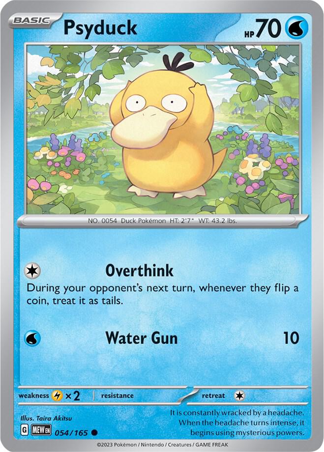 054 MEW Psyduck