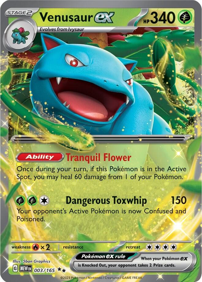 003 MEW Venusaur ex
