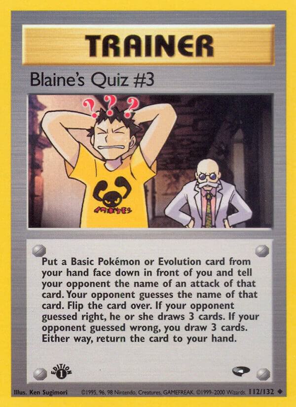 112 Blaines Quiz #3