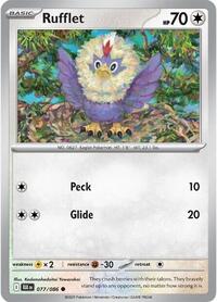 077 BLK Rufflet