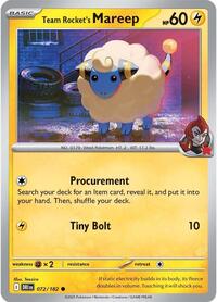 072 DRI Team Rockets Mareep
