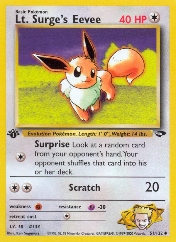 051 Lt. Surges Eevee