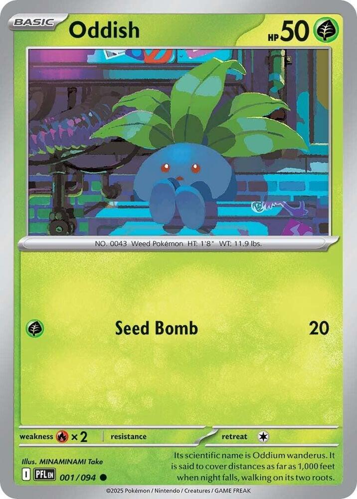 001 ME02 Oddish