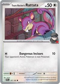 147 DRI Team Rockets Rattata