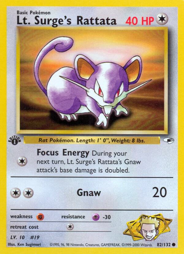 082 Lt. Surges Rattata