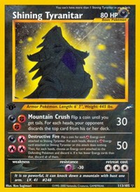 113 Shining Tyranitar