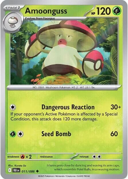011 BLK Amoonguss