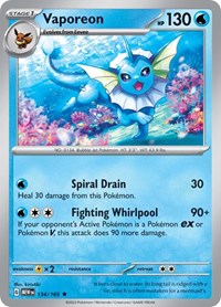 134 MEW Vaporeon