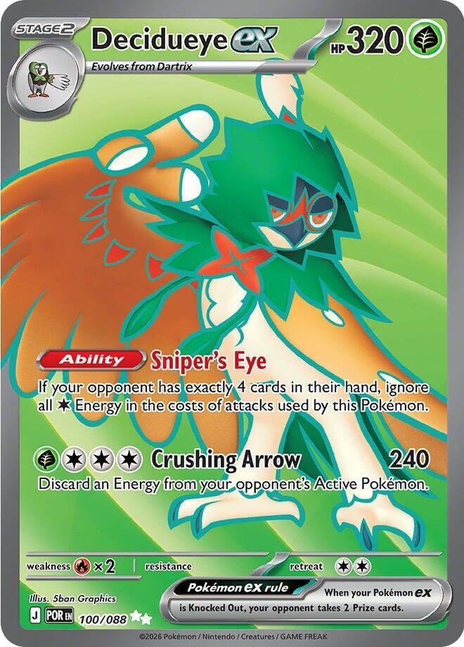 100 ME03 Decidueye ex