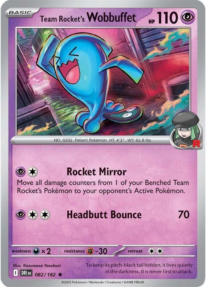 082 DRI Team Rockets Wobbuffet