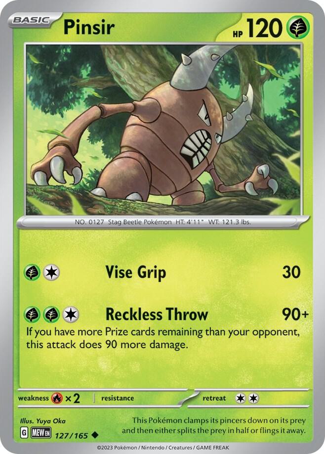 127 MEW Pinsir