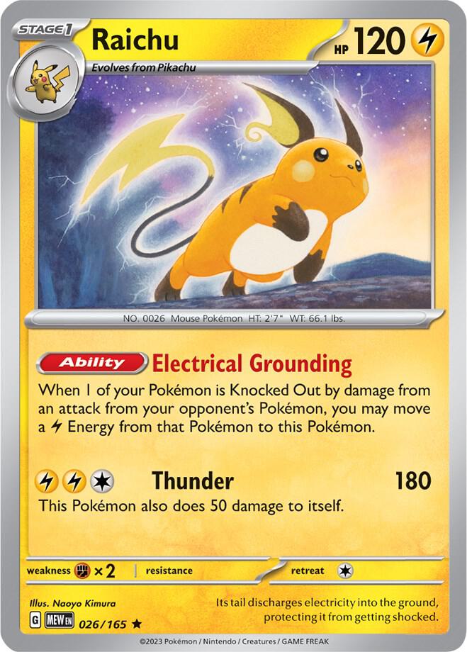 026 MEW Raichu