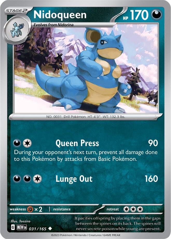 031 MEW Nidoqueen