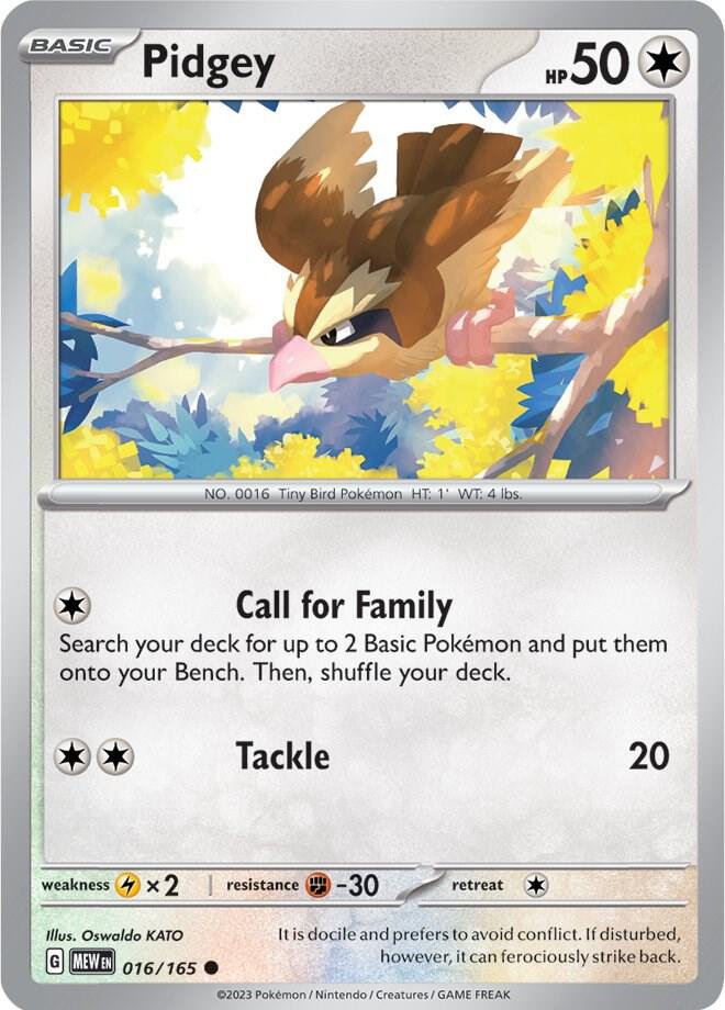 016 MEW Pidgey