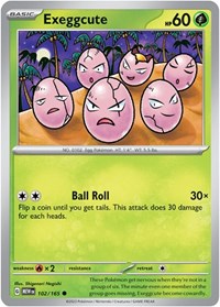 102 MEW Exeggcute