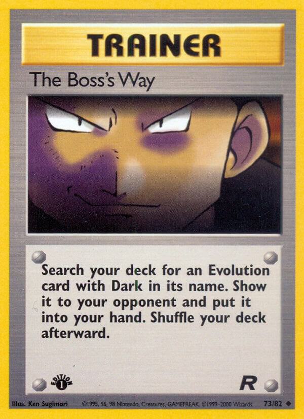 073 The Bosss Way