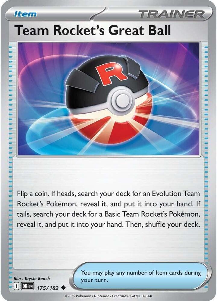 175 DRI Team Rockets Great Ball