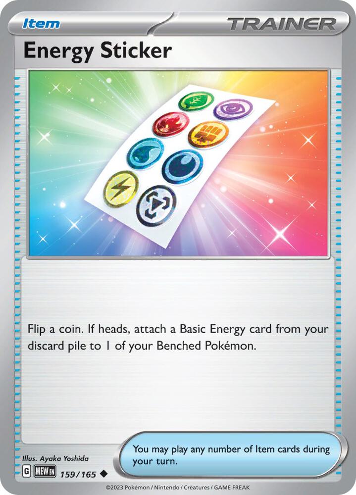 159 MEW Energy Sticker