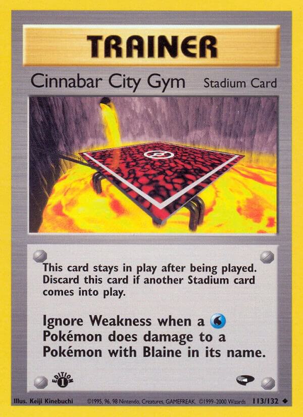 113 Cinnabar City Gym