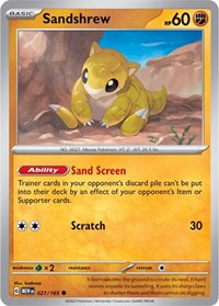 027 MEW Sandshrew