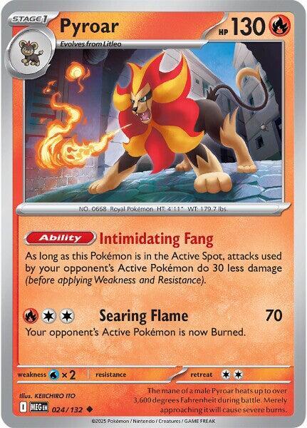 024 ME01 Pyroar