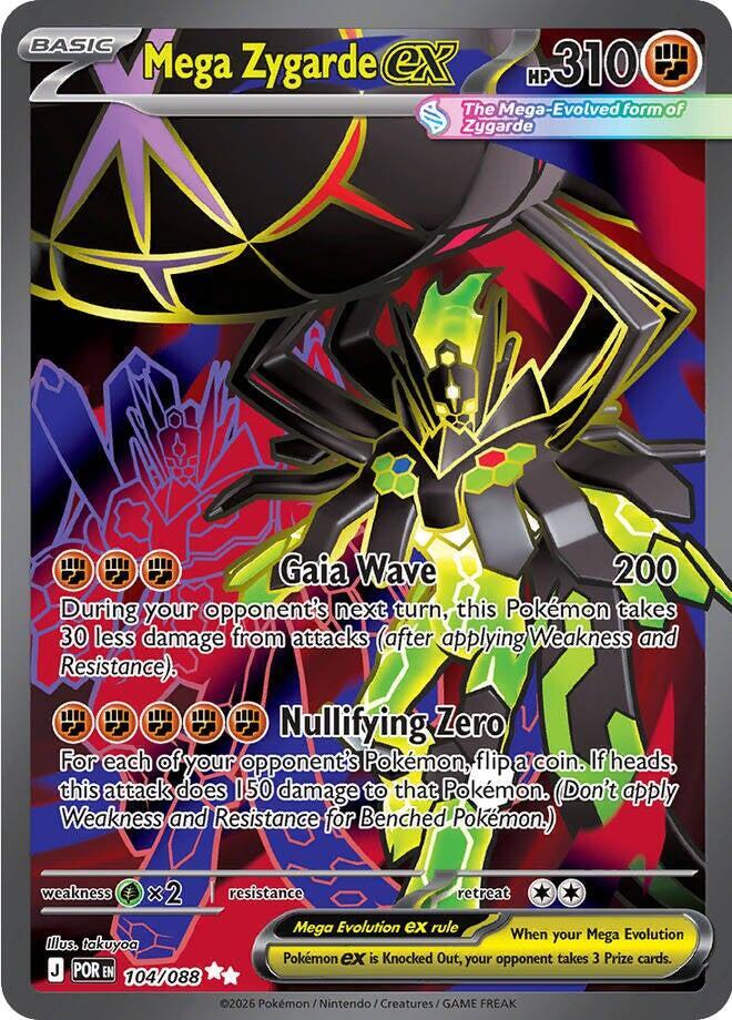 104 ME03 Mega Zygarde ex