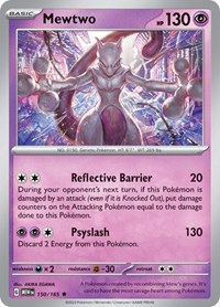 150 MEW Mewtwo