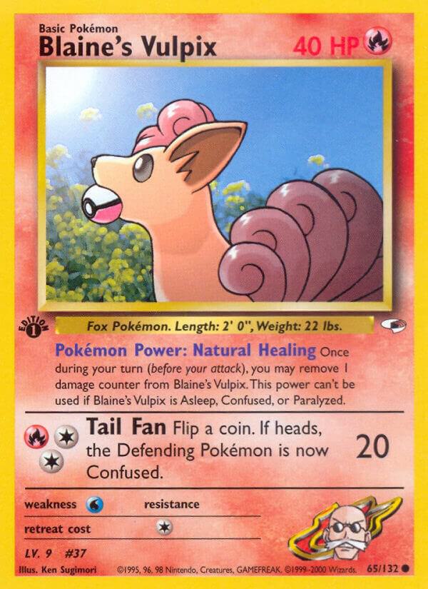 065 Blaines Vulpix