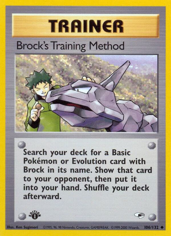 106 Brocks Training Method