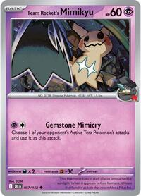 087 DRI Team Rockets Mimikyu