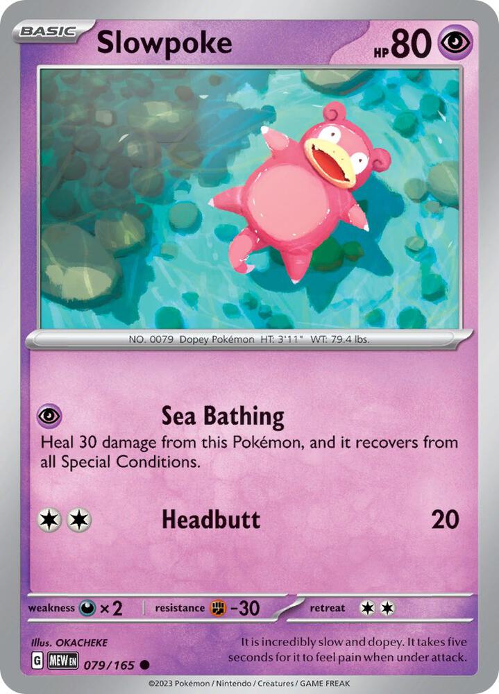 079 MEW Slowpoke