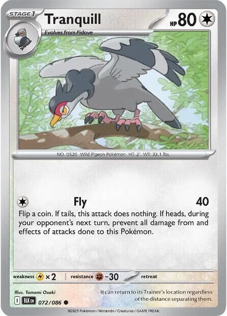072 BLK Tranquill