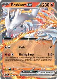 020 WHT Reshiram ex