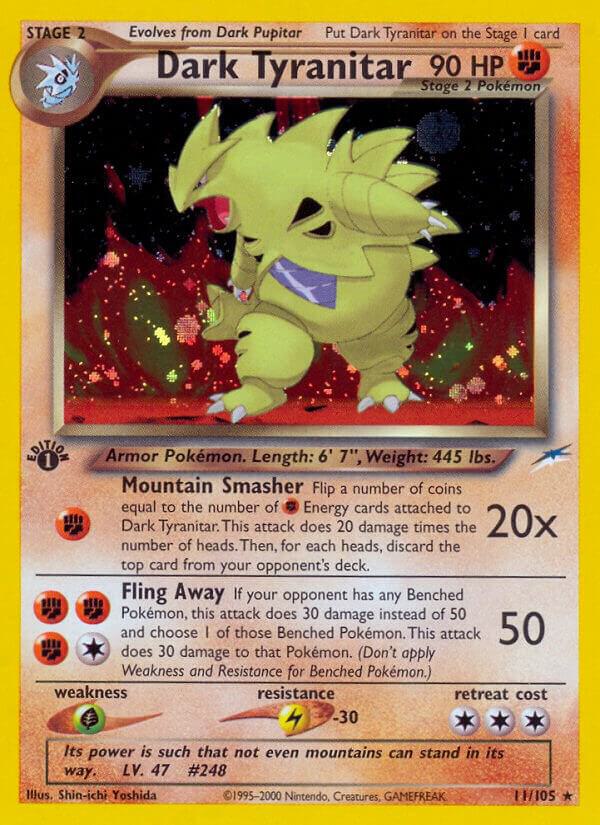 011 Dark Tyranitar